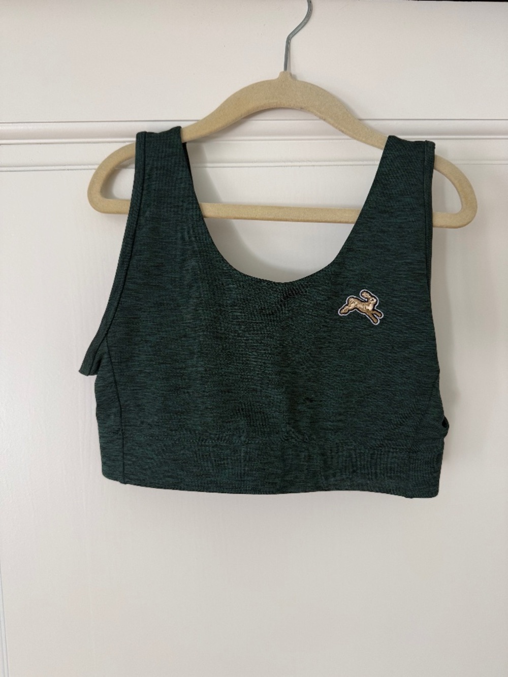 NWOT Hunter Green Tracksmith Sports Bra XS